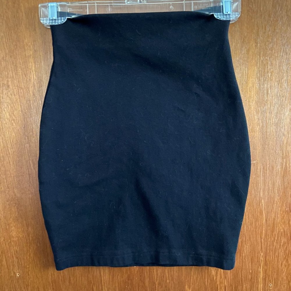 Little Black Body Hugging Skirt